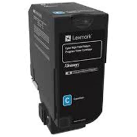 Lexmark CX725DE GSA - High Taa Return, Cyan LEX84C0HCG